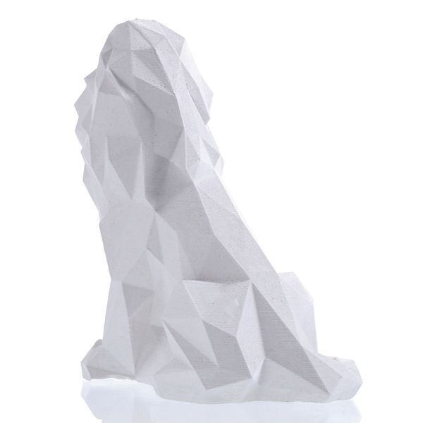Kolorowanka 3D Lew Figurka gipsowa Malowanka zdjęcie 6