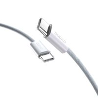 wytrzymały przewód kabel ucb-c pd 60w w oplocie z włókna węglowego 2m