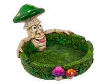 Popielniczka z Zielonym Leśnym Muchomorkiem