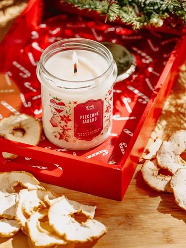 Woskiknot świeca sojowa Pieczone Jabłko na Arena.pl