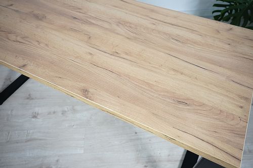 Biurko Neptun LOFT Dąb Craft 160x68 MebleKreator na Arena.pl