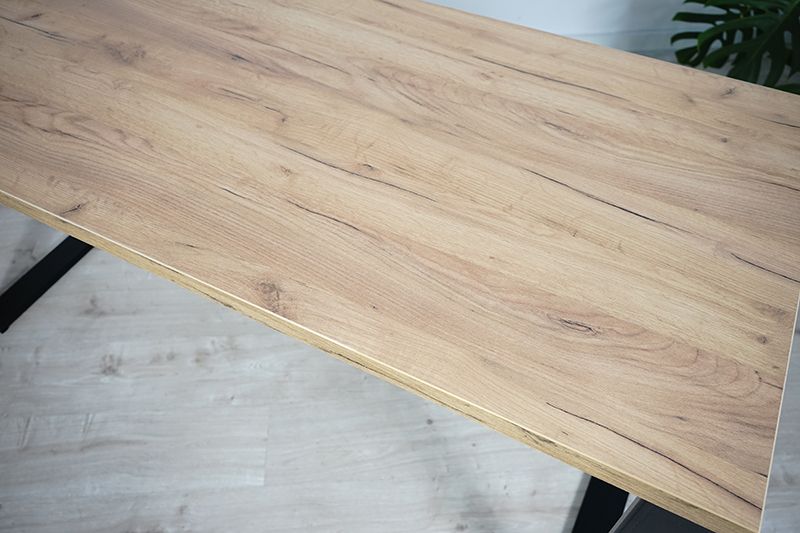 Biurko Neptun LOFT Dąb Craft 160x68 MebleKreator zdjęcie 7