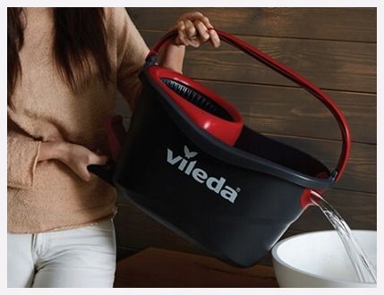 Vileda MOP OBROTOWY TURBO Easy Wring and Clean TURBO ZESTAW BOX na Arena.pl