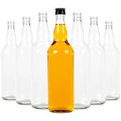Zestaw 40 sztuk butelka MONOPOLOWA 700 ml na bimber wódkę z zakrętkami
