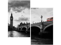 60X60CM AUTOBUSEM BIG BENA DWU OBRAZ ŚCIAN