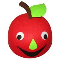 czapka jabłko jabłuszko owoce sad witaminy