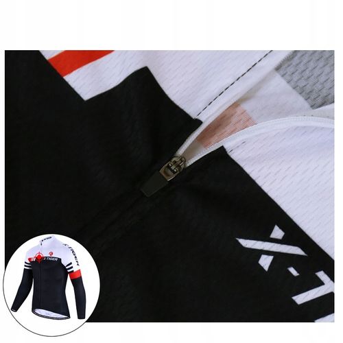 STRÓJ ROWEROWY MĘSKI X-TIGER GETRY ŻEL KOSZULKA na Arena.pl