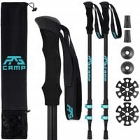 KIJE TREKKINGOWE składane kijki nordic walking do chodzenia w górach