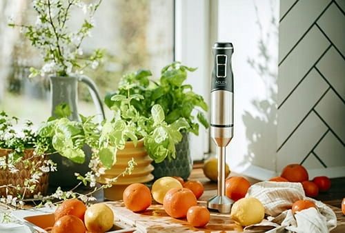 BLENDER RĘCZNY BARDZO MOCNY 1900W STALOWA KOŃCÓWKA FUNKCJA KRUSZENIA LODU zdjęcie 11