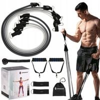 ZESTAW 5 GUM OPOROWYCH GUMY DO ĆWICZEŃ WORKOUT BANDS FITNESS EKSPANDERY