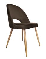 Krzesło Polo noga dąb MG05 brąz