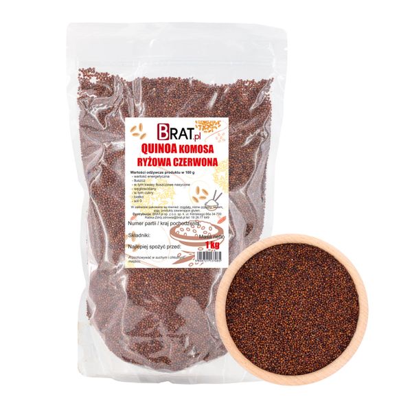Quinoa czerwona 1kg zdjęcie 1