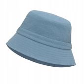 Kapelusz damski muślinowy bucket hat Jeansowy L