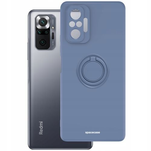 ETUI SILIKONOWE SPACECASE RING CASE OBUDOWA DO REDMI NOTE 10 PRO + SZKŁO na Arena.pl