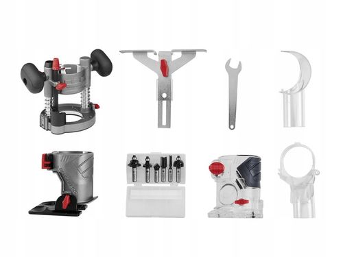 AKUMULATOROWA FREZARKA GÓRNOWRZECIONOWA PARKSIDE 20 V ZESTAW + WALIZKA na Arena.pl