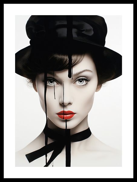 Plakat 29,7x42cm Atramentowa Aura zdjęcie 3
