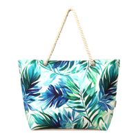 BABYONO Duża torba plażowa zapinana na zamek