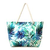 BABYONO Duża torba plażowa zapinana na zamek