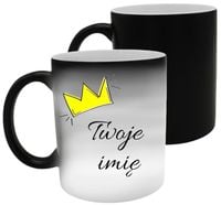 KUBEK MAGICZNY Z IMIENIEM DZIECKA PREZENT DLA CHŁOPCA DZIEWCZYNKI