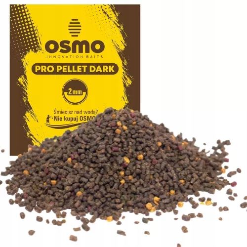 osmo pro method feeder dark pellet 2mm 1kg zanęta zdjęcie 2