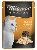 Miamor Feine Filets Kurczak & Tuńczyk Saszetka 100G