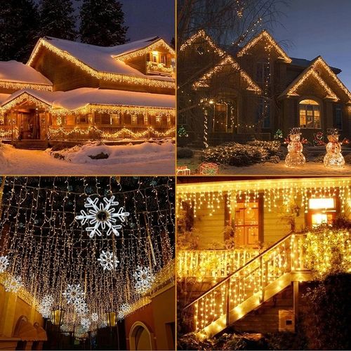 SOPLE LED 500 LAMPKI CIEPŁE WISZĄCE 24M ZEWNĘTRZNE WEWNĘTRZNE EFEKT FLASH na Arena.pl