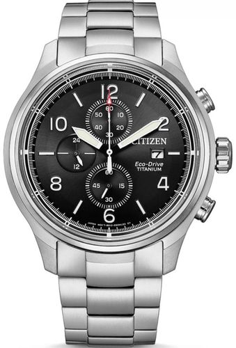 zegarek męski citizen super titanium eco-drive ca0810-88e + box na Arena.pl