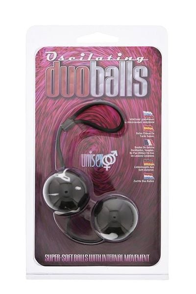Marbilized Duo Balls - Black zdjęcie 1