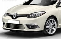 Renault Fluence - Chromowane Listwy Chrome Grill Atrapy Zderzaka Tuning