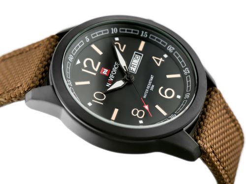 Zegarek męski NAVIFORCE - CAGO 9101 -3A - DATA na Arena.pl