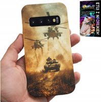 ETUI DO SAMSUNG GALAXY S10 - HELIKOPTER WOJSKOWY CZOŁG MILITARIA CASE
