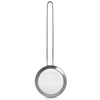 Sitko Kuchenne Stalowe Cedzak z Uchwytem do Odcedzania Przesiewania 12,5 cm