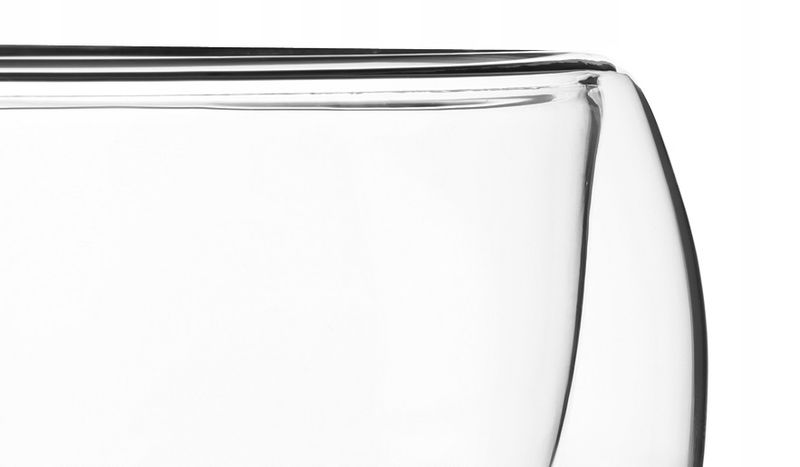 FILIŻANKA Z PODWÓJNĄ ŚCIANKĄ SZKLANKA 280ML 2SZT zdjęcie 7