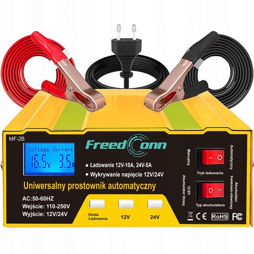 MF-2B Prostownik AUTOMATYCZNY Z FUNKCJĄ NAPRAWY 12V 24V na Arena.pl