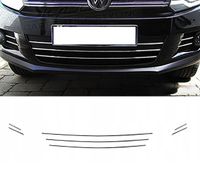 VW TIGUAN 5N Listwy CHROM Chromowane GRILL Tuning