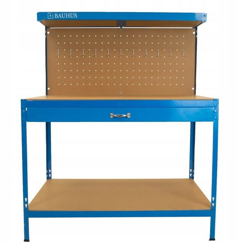 STÓŁ WARSZTATOWY ROBOCZY NARZĘDZIOWY GARAŻ BLAT HAKI na Arena.pl