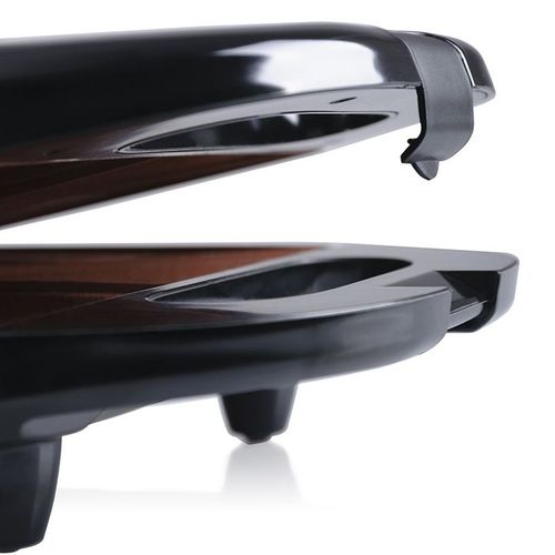 OPIEKACZ CERAMICZNY TOSTER 750W Czarny 2 KANAPKI NIEPRZYWIERAJĄCA na Arena.pl