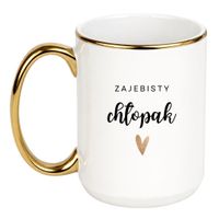 Duży Biało-Złoty 450 ml