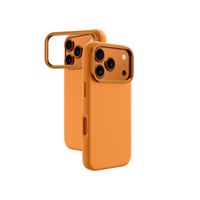 Etui pokrowiec case na iPhone 17 Pro Glamour - pomarańczowe