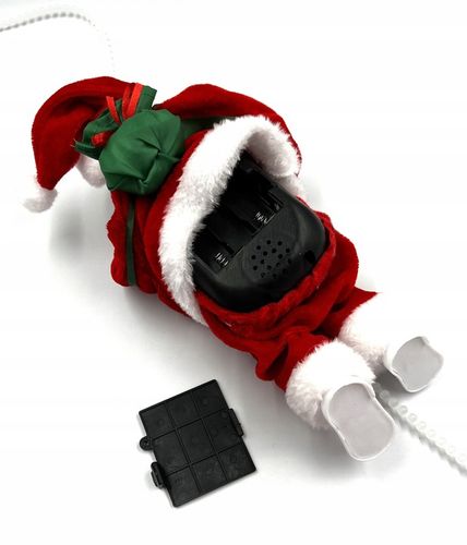 WSPINAJĄCY SIĘ MIKOŁAJ GRA ŚPIEWA ŚWIECI ŚWIĘTA NA PREZENT na Arena.pl