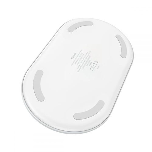 BASEUS SMART 2IN1 WIRELESS CHARGER WHITE na Arena.pl
