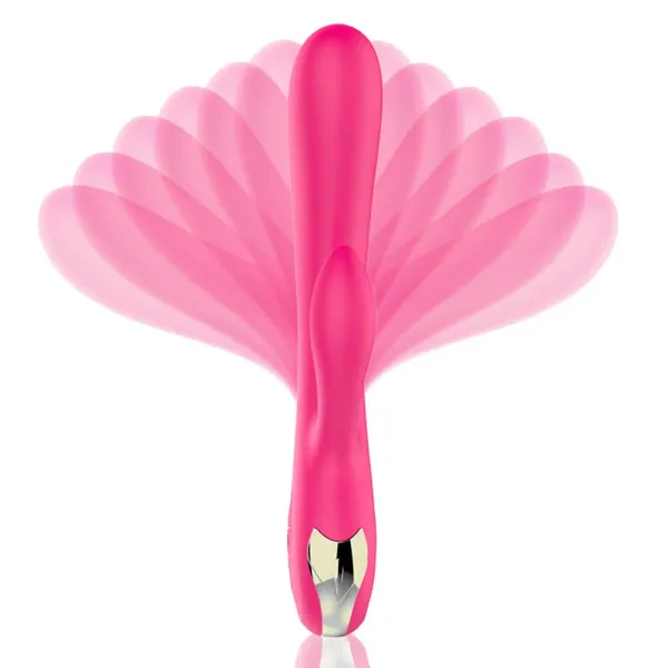 Wibrator-Silicone Vibrator USB 7 Function + Booster / Heating zdjęcie 2