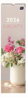 KALENDARZ PASKOWY 13,5x50 CM KWIATY 2026 INTERDRUK