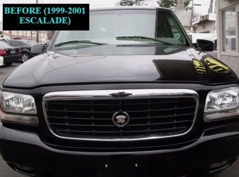 99-00 1999 2000 CADILLAC ESCALADE- LIstwy chrom grill chromowane zdjęcie 1