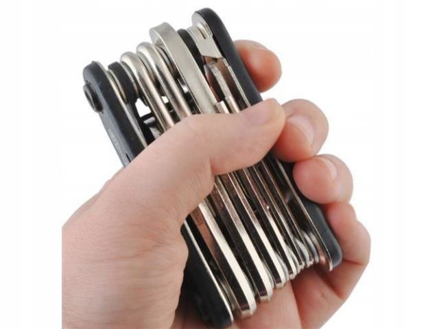 ZESTAW KLUCZY ROWEROWYCH ROWERU IMBUS KLUCZ 16w1 UNIWERSALNE MULTITOOL zdjęcie 6