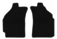 Dywaniki przednie welurowe czarne do: Daewoo Matiz 1997-2007 hatchback