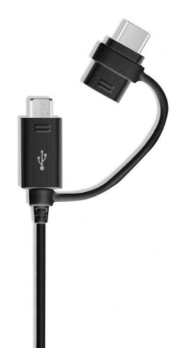Oryg. Kabel Samsung COMBO Typ C micro USB czarny na Arena.pl