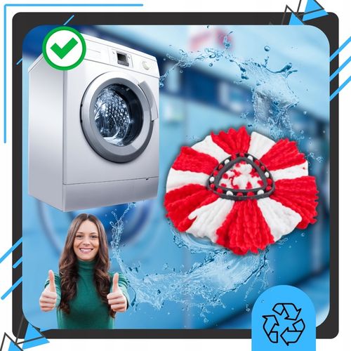 6x WKŁAD DO MOPA OBROTOWEGO MOP ZAMIENNIK VILEDA TURBO WKŁAD MEGA CHŁONNE na Arena.pl