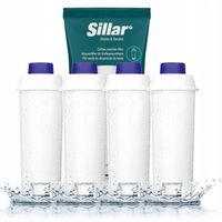 4x filtr do wody do ekspresu Delonghi Dinamica Eletta - wkłady Sillar