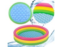 Basen basenik dmuchany dla dzieci 43x140cm ogrodowy brodzik miękkie dno